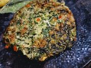 Una foto de tortilla de espinaca