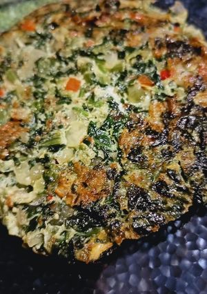 Una foto de Tortilla de espinaca
