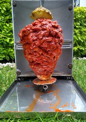 Una foto de Trompo al pastor!!!