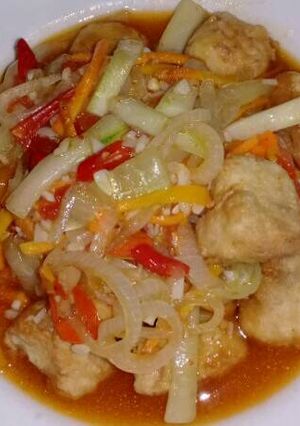 Foto resep Gurami asam pedas manis