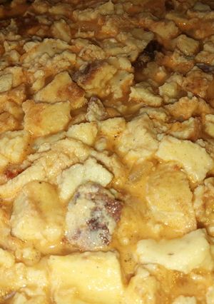 Fokhagymás cibereleves recept fotója