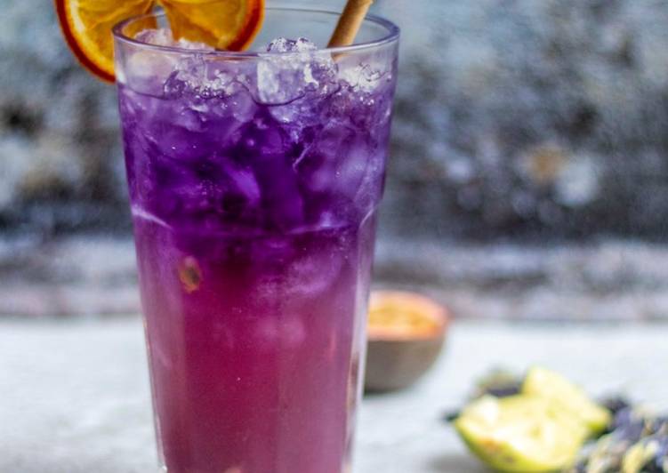 Recipe of Quick Magic butterfly Mocktail