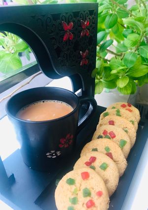 A picture of Oats wheat cookies.