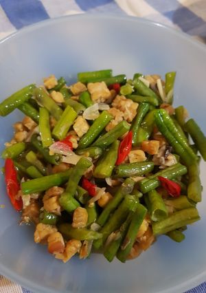 Foto resep Tumis kacang panjang