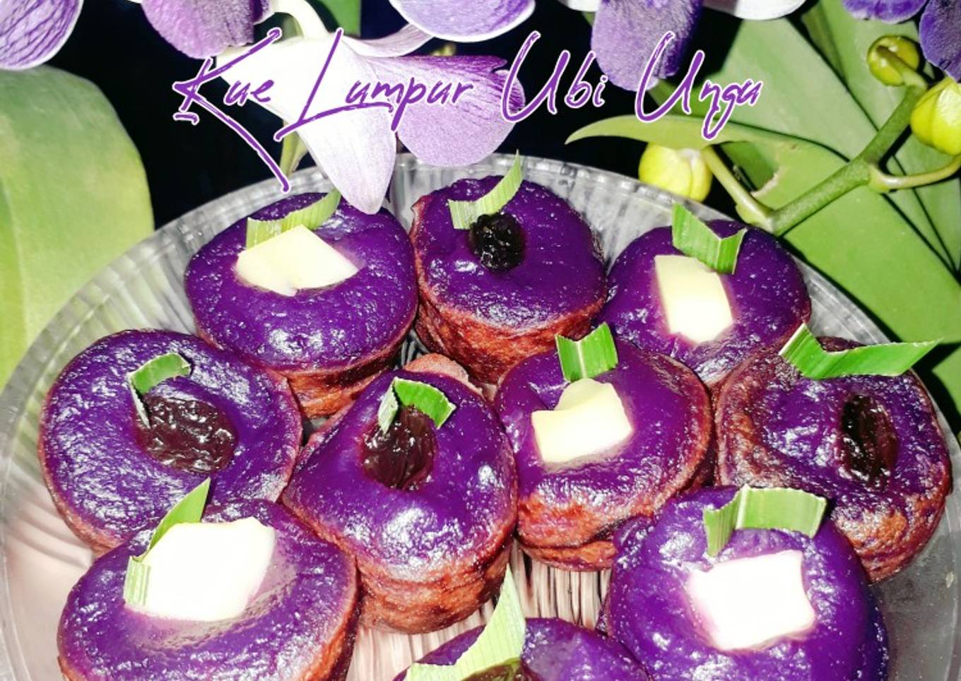 Kue Lumpur Ubi Ungu
