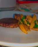 Filete al perejil con papas rústicas