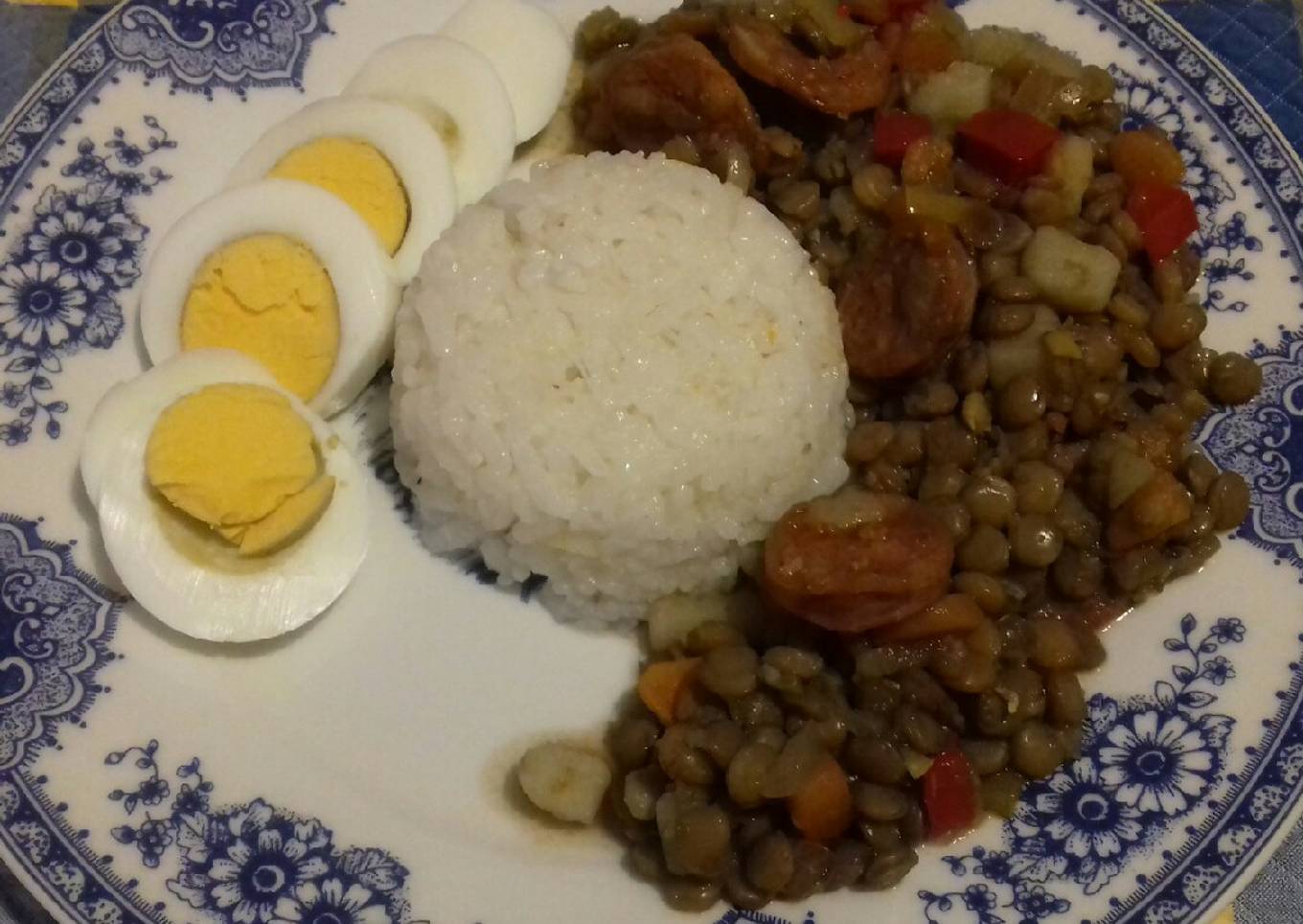 Lentejas con chorizo