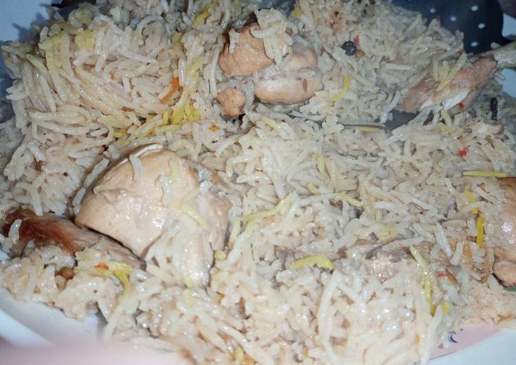 Step-by-Step Guide to Prepare Super Quick Homemade Mother&#39;s special chicken pulao