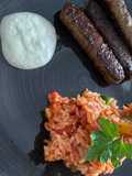 Cevapcici mit Djuvecreis