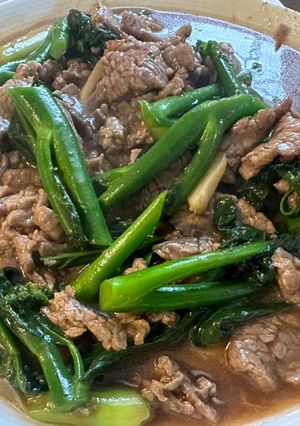 芥蘭牛肉 的食譜成品照片