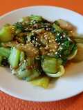 Pak-choi saltato in padella