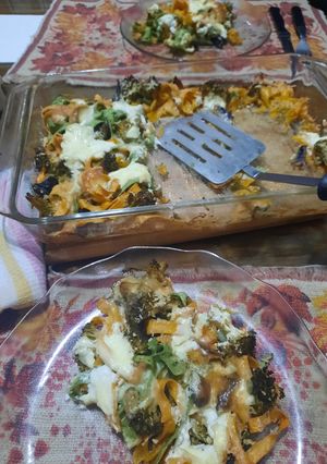 Una foto de Cocinando pasta para congelar
