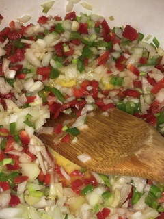 Una foto de Salsa criolla