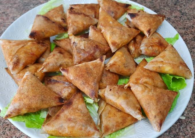 Briwat saladas crujientes y fáciles de hacer/ receta de ramadán Receta de  Comida de Marruecos Con Hakima - Cookpad