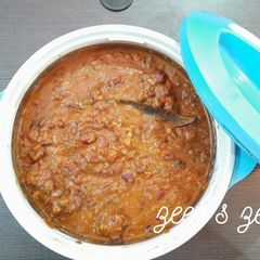 A picture of Rajma Keema.