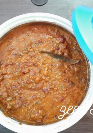 A picture of Rajma Keema.