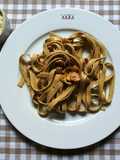 Tallarines Aglio e Olio (ajo y aceite)