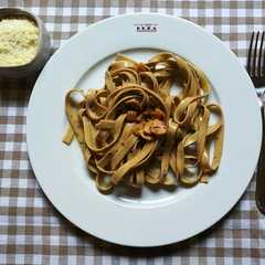 Una foto de Tallarines Aglio e Olio (ajo y aceite)