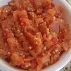 A picture of Baingan ka Bharta.