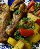 Варіація швидкої вечері у рукаві 🍗
