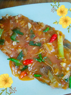 Foto resep Gurame asam manis saos homemade