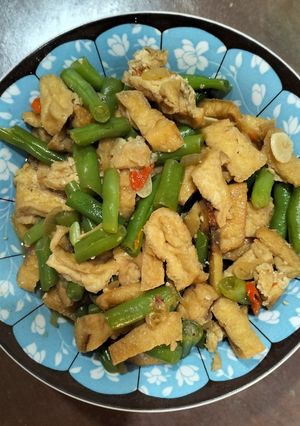 Foto resep Tumis Buncis Tahu set set