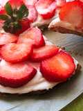 Mostachón de fresas keto🍓🍰