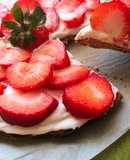 Mostachón de fresas keto🍓🍰