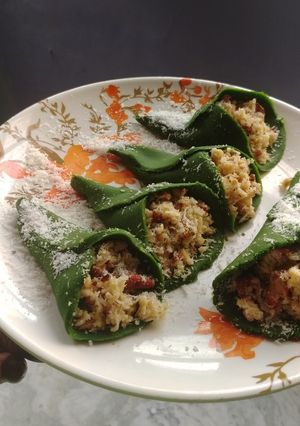 A picture of Paan mava sweets.