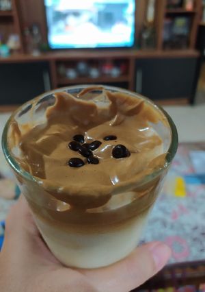 Foto resep Dalgona Coffe Brown Sugar