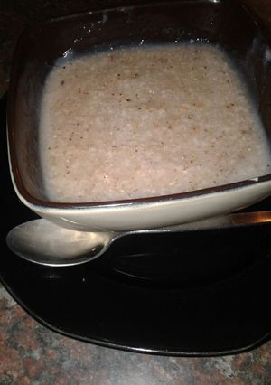 A picture of Mabele sour porridge.