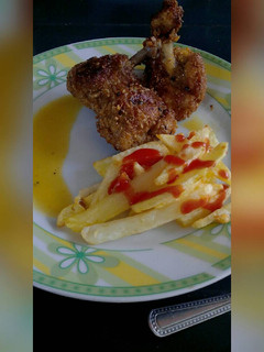 Una foto de Chupetas de pollo con mostaza y miel🐣🐝