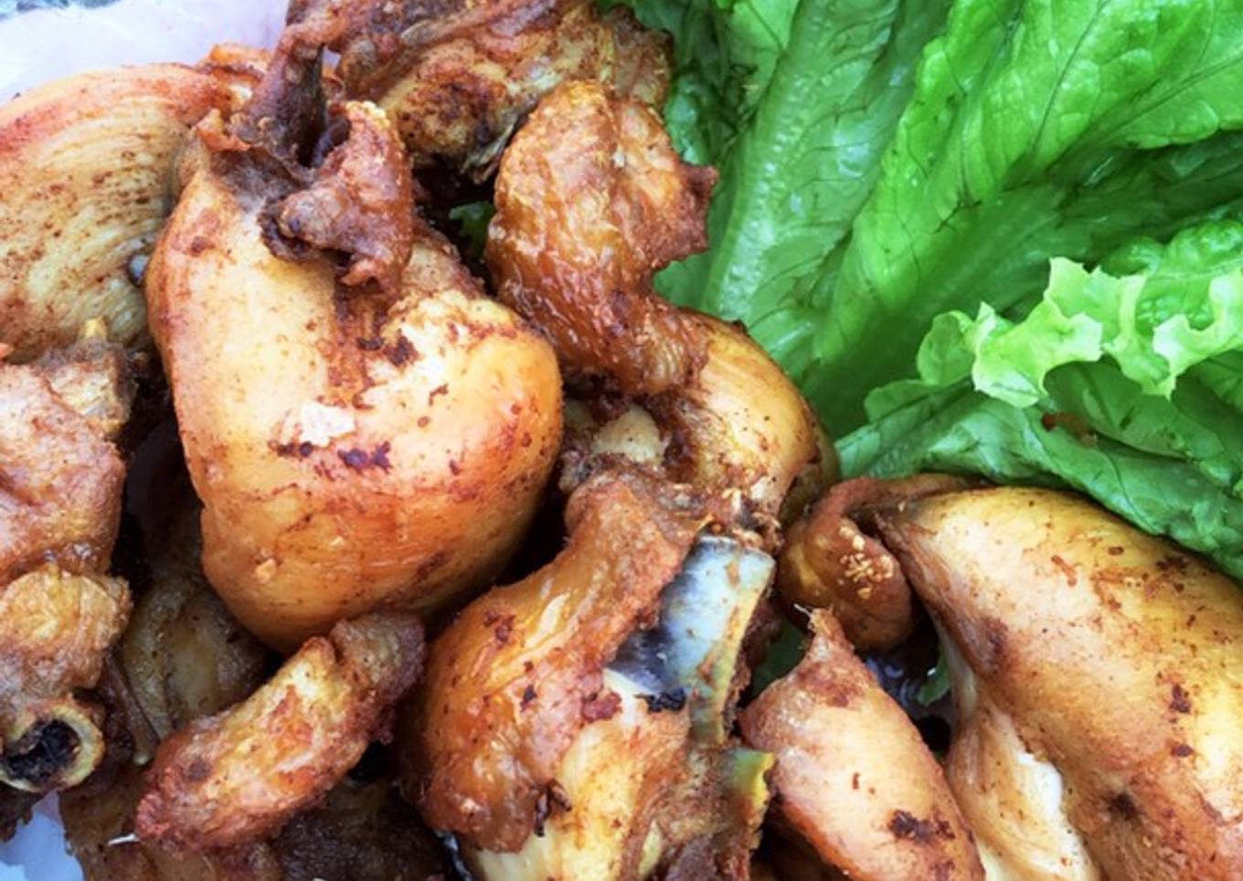 Ayam bumbu penyet khas surabaya