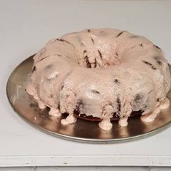 Cranberry Sauce Cake A picture of Cranberry Sauce Cake.