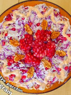 عکسی از دستور سالاد انار 🌸 (سالاد پاییز و زمستان)