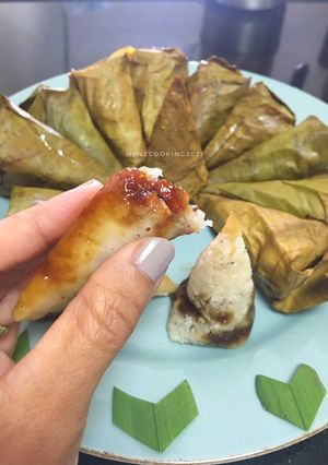 Foto resep Jajanan Tradisional Awug awug Ketan Gula Merah aka Iwel iwel