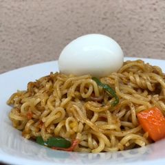 A picture of Indomie noodles.