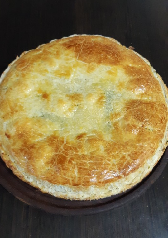 Una foto de Tarta de acelga y brócoli