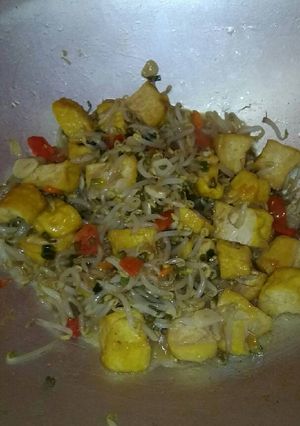 Foto resep Oseng tauge tahu