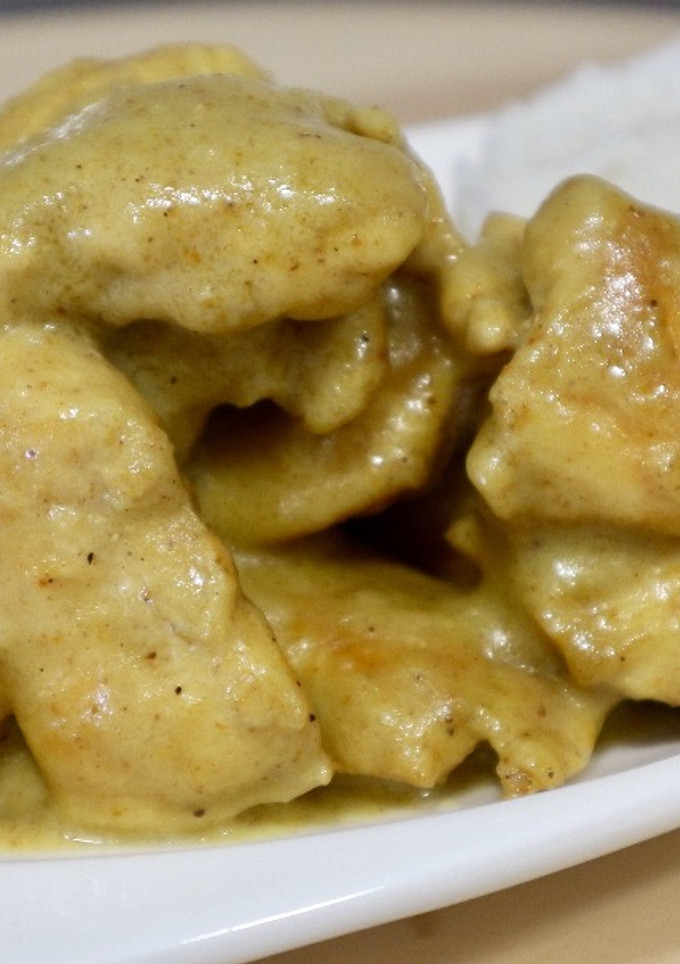 Una foto de Pollo al curry