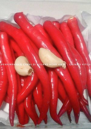 Foto resep Cara Menyimpan Cabai Agar Awet Dan Tahan Lama Di Kulkas