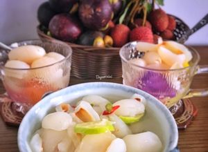 Foto resep 12. Asinan leci seger banget