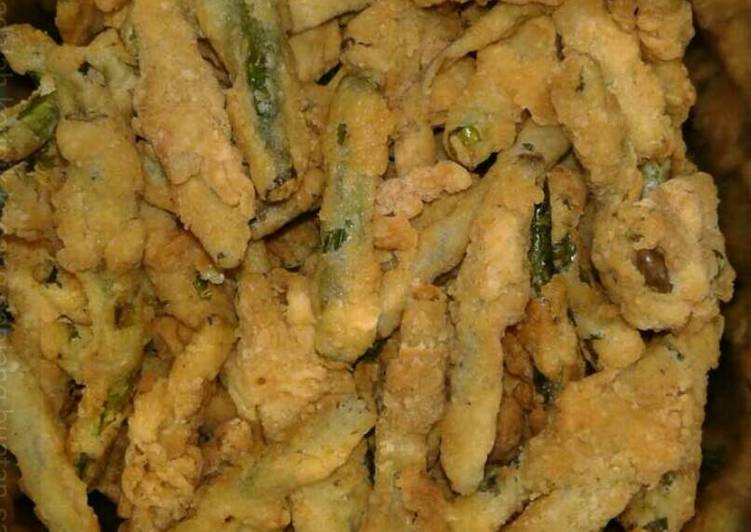 Resep Keripik Kacang Panjang Oleh Anna Kireina Cookpad