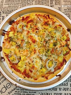 Hình của món Pizza Hải Sản.