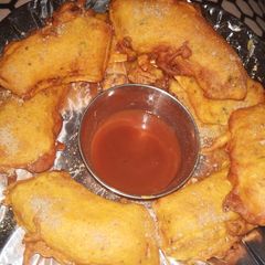 A picture of Pumpkin pakoda.