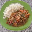 Guiso vegano nutritivo y bajas calorías