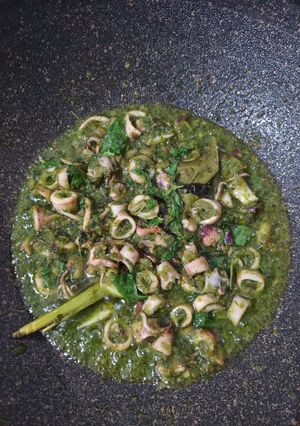 Foto resep Sambel cumi cabe ijo kemangi