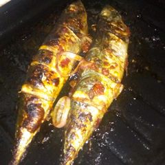 A picture of My oven grilled fish!!!.