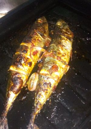 A picture of My oven grilled fish!!!.