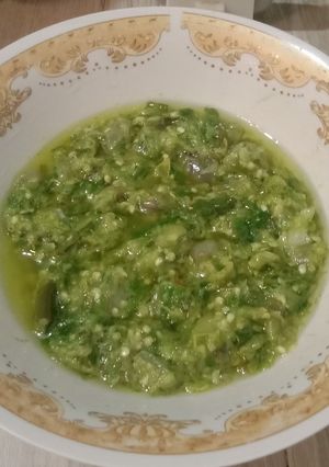 Foto resep Sambal bawang hijau